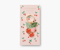 Tracy & Co Enamel Keychain - Cherries