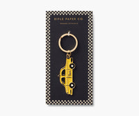 Tracy & Co Enamel Keychain - Taxi