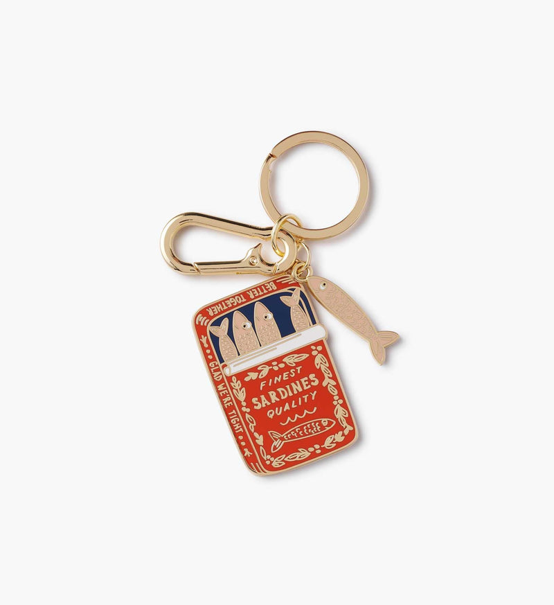 Tracy & Co Enamel Keychain - Sardines