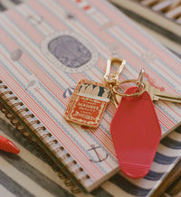 Tracy & Co Enamel Keychain - Sardines