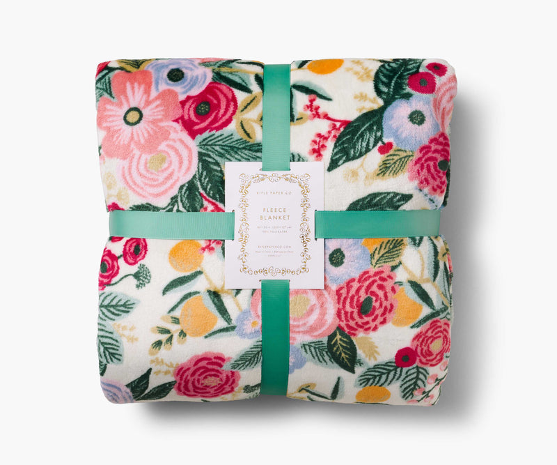 Tracy & Co Fleece Blanket - Garden Party
