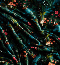 Tracy & Co Fleece Blanket - Peacock