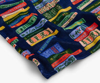 Tracy & Co Fleece Blanket - Bookshelf