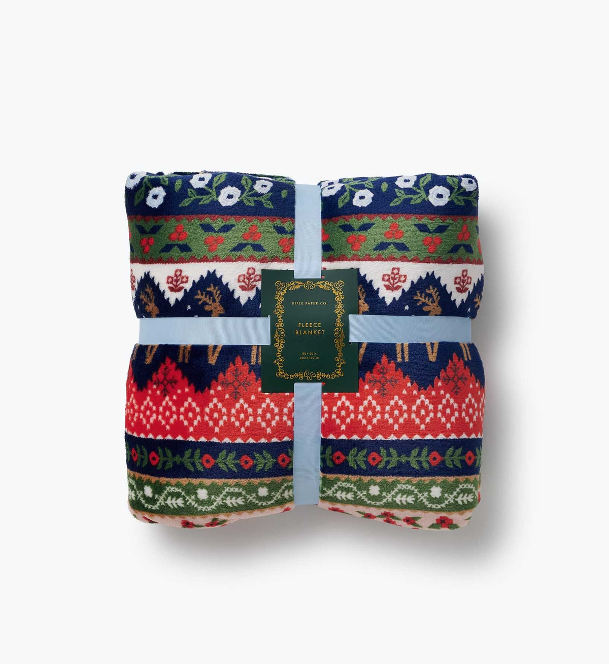 Tracy & Co Fleece Blanket - Ski Chalet