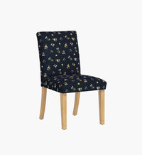 Tracy & Co Lorraine Dining Chair - Ditsy Dahlia Navy
