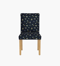 Tracy & Co Lorraine Dining Chair - Ditsy Dahlia Navy