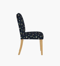 Tracy & Co Lorraine Dining Chair - Ditsy Dahlia Navy