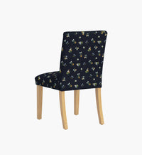 Tracy & Co Lorraine Dining Chair - Ditsy Dahlia Navy