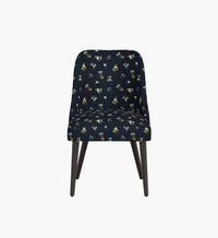 Tracy & Co Clare Dining Chair - Ditsy Dahlia Navy