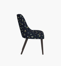 Tracy & Co Clare Dining Chair - Ditsy Dahlia Navy