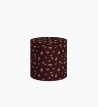 Tracy & Co Billie Ottoman - Ditsy Dahlia Burgundy
