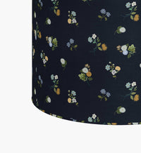 Tracy & Co Billie Ottoman - Ditsy Dahlia Navy