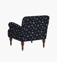 Tracy & Co Bristol Armchair - Ditsy Dahlia Navy