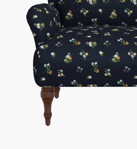 Tracy & Co Bristol Armchair - Ditsy Dahlia Navy