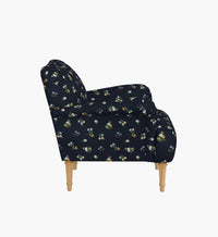 Tracy & Co Bristol Armchair - Ditsy Dahlia Navy