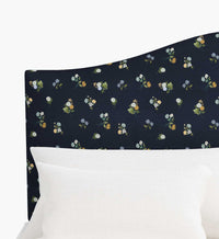 Tracy & Co Mayfair Headboard - Ditsy Dahlia Navy