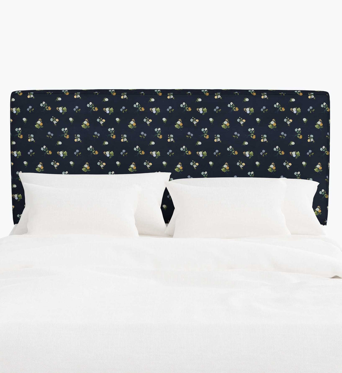 Tracy & Co Elly Headboard - Ditsy Dahlia Navy