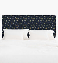Tracy & Co Elly Headboard - Ditsy Dahlia Navy