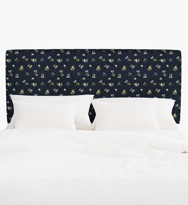 Tracy & Co Elly Headboard - Ditsy Dahlia Navy