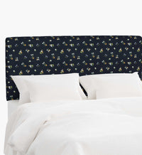 Tracy & Co Elly Headboard - Ditsy Dahlia Navy