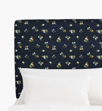 Tracy & Co Elly Headboard - Ditsy Dahlia Navy