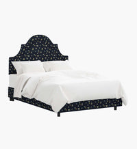 Tracy & Co Marion Bed - Ditsy Dahlia Navy