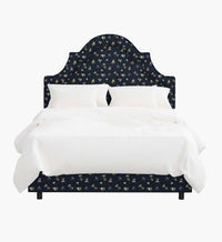 Tracy & Co Marion Bed - Ditsy Dahlia Navy