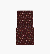 Tracy & Co Frances Slipcover - Ditsy Dahlia Burgundy