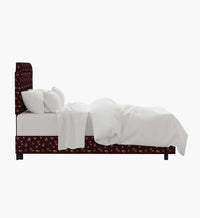 Tracy & Co Hampton Bed - Ditsy Dahlia Burgundy
