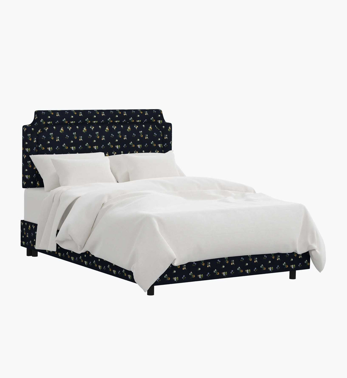 Tracy & Co Hampton Bed - Ditsy Dahlia Navy