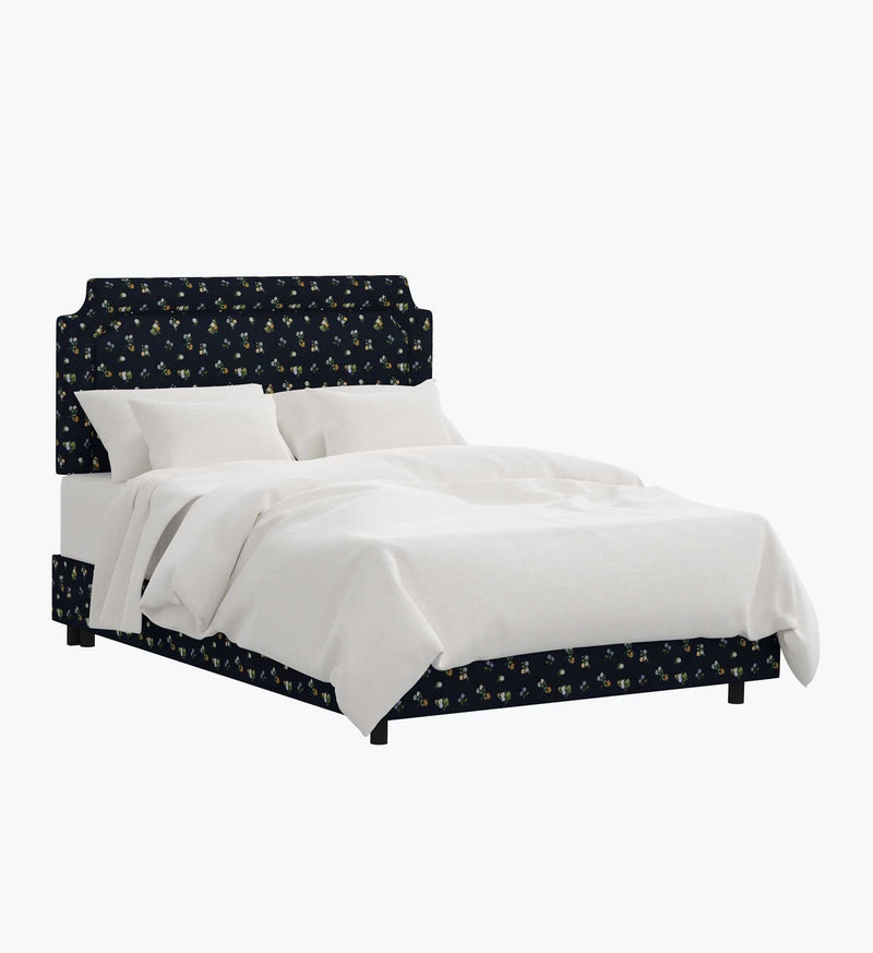 Tracy & Co Hampton Bed - Ditsy Dahlia Navy