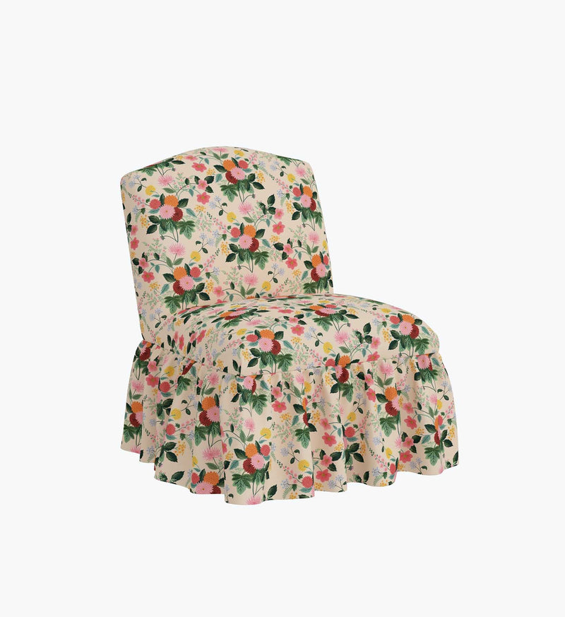 Tracy & Co Edie Slipper Chair - Dahlia