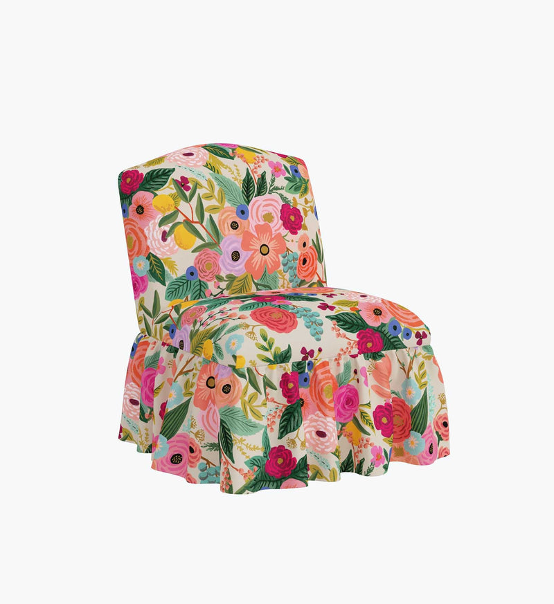 Tracy & Co Edie Slipper Chair - Garden Party