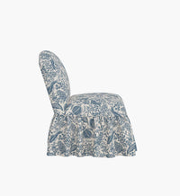 Tracy & Co Edie Slipper Chair - Pomegranate
