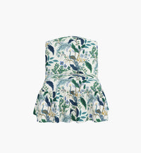 Tracy & Co Edie Slipper Chair - Peacock