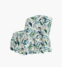 Tracy & Co Edie Slipper Chair - Peacock