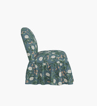 Tracy & Co Edie Slipper Chair - Peonies
