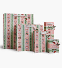 Tracy & Co Candy Cane Stripe Medium Gift Bag
