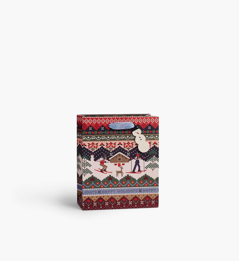 Tracy & Co Ski Chalet Medium Gift Bag