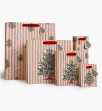 Tracy & Co Tinsel Tree Wine Gift Bag
