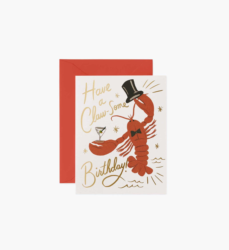 Tracy & Co Claw-some Birthday Card - Single Card