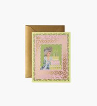 Tracy & Co Let Us Eat Cake Birthday Card - Single Card