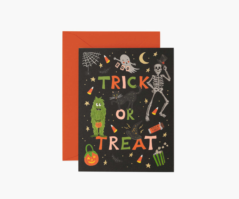 Tracy & Co Halloween Parade Halloween Card - Single Card