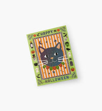 Tracy & Co Spooky Cat Halloween Card - Single Card