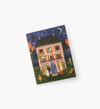 Tracy & Co Haunted House Halloween Card - Single Card