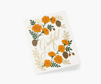 Tracy & Co Grateful Harvest Thanksgiving Card - Single Card