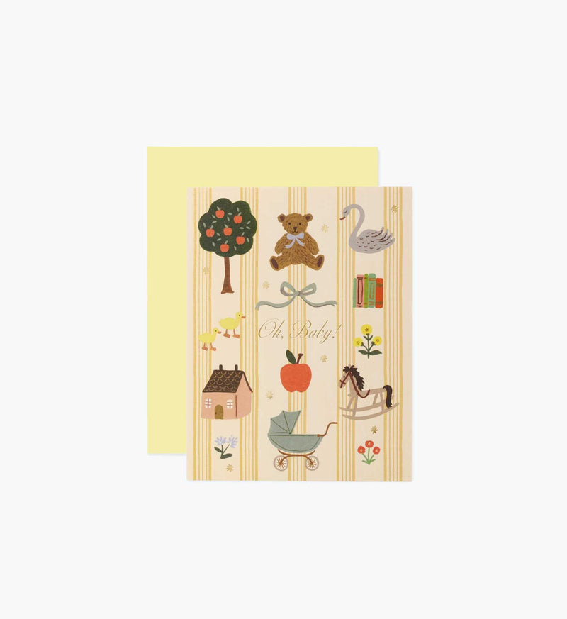Tracy & Co Oh Baby! Baby Card - Single Card