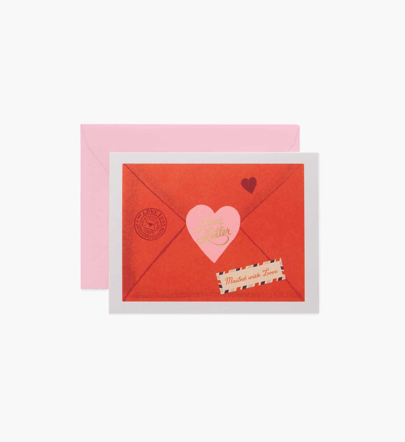 Tracy & Co Love Letter Love & Friendship Card - Single Card