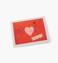 Tracy & Co Love Letter Love & Friendship Card - Single Card