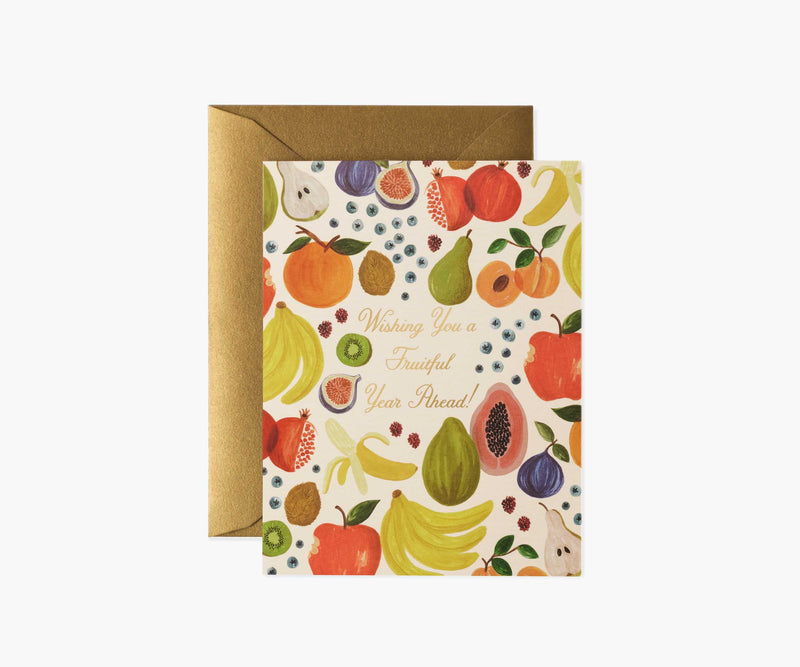 Tracy & Co Fruitful Year Ahead Encouragement Card - Single Card